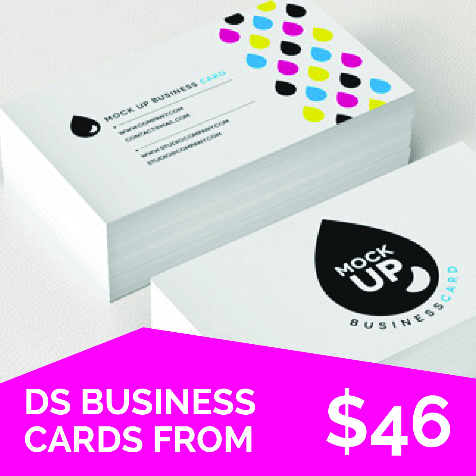 500 double sided business cards